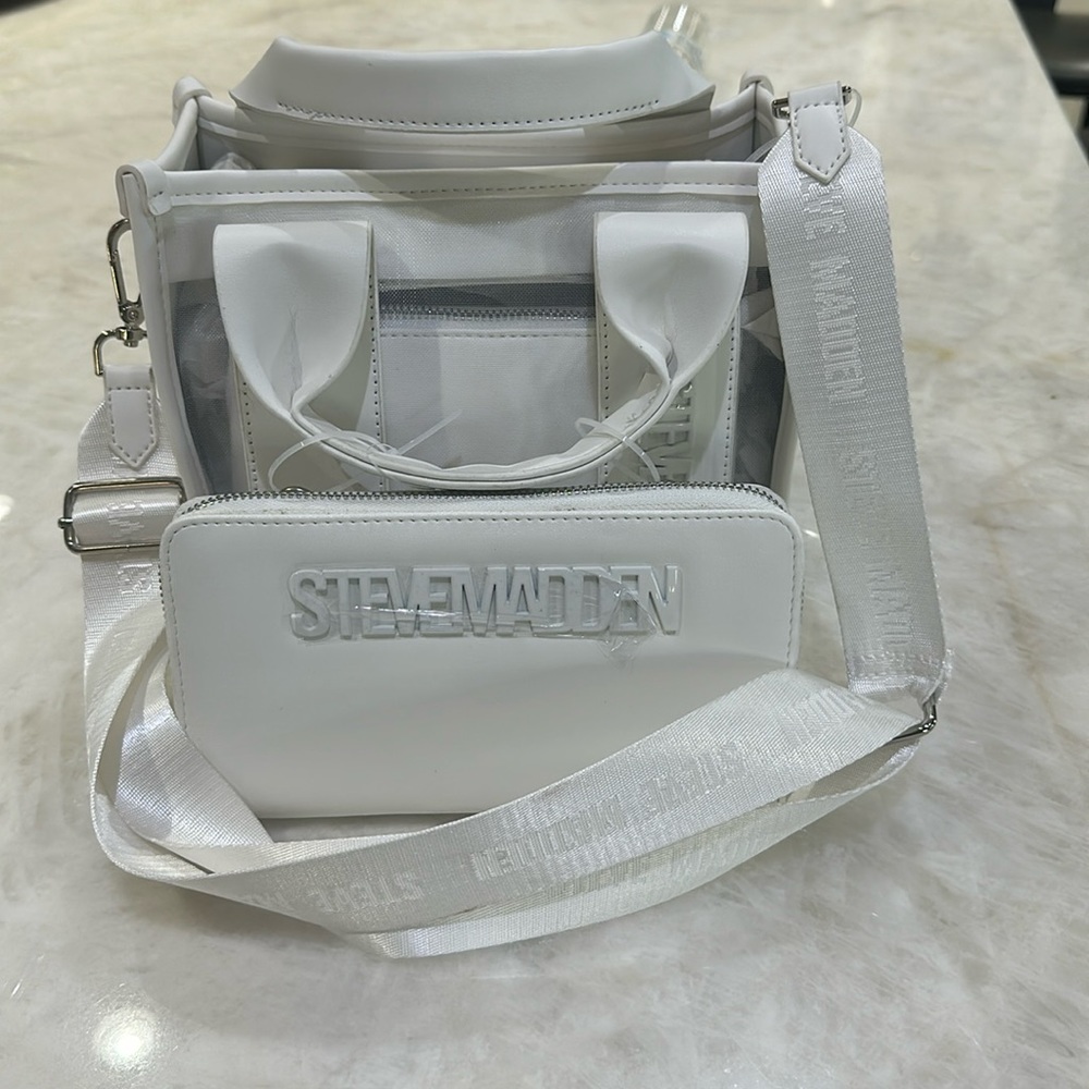 STEVE MADDEN WHITE BWEBBER-M Satchel